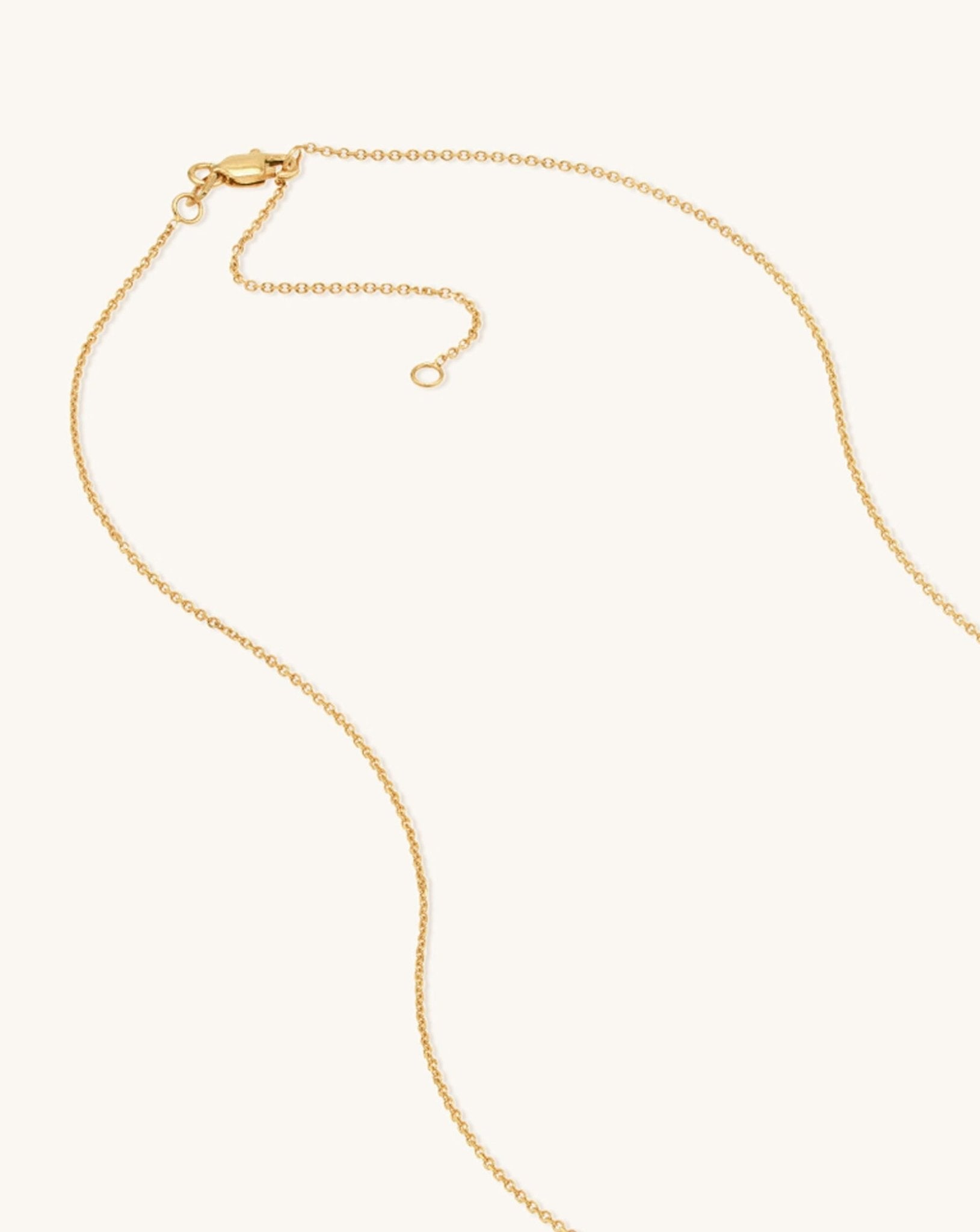 1.05mm Solid Gold Adjustable Cable Chain - Sparkle Society