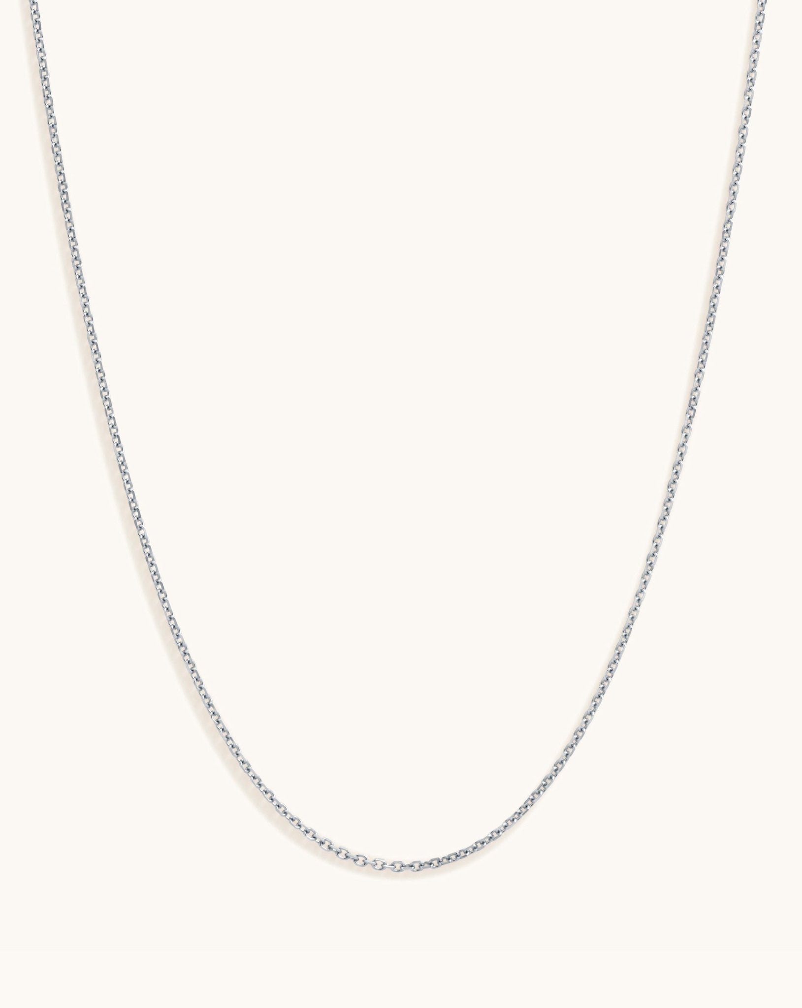 1.5mm Solid Gold Cable Chain - Sparkle Society