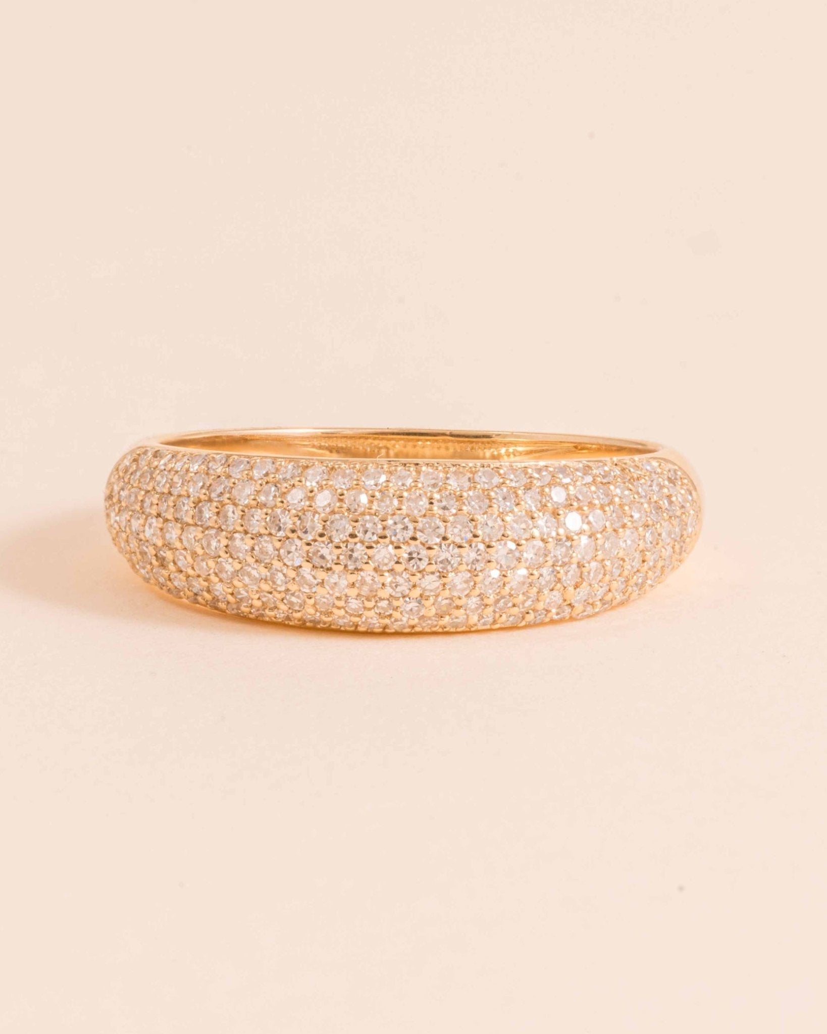 Chunky Diamond Ring - Sparkle Society