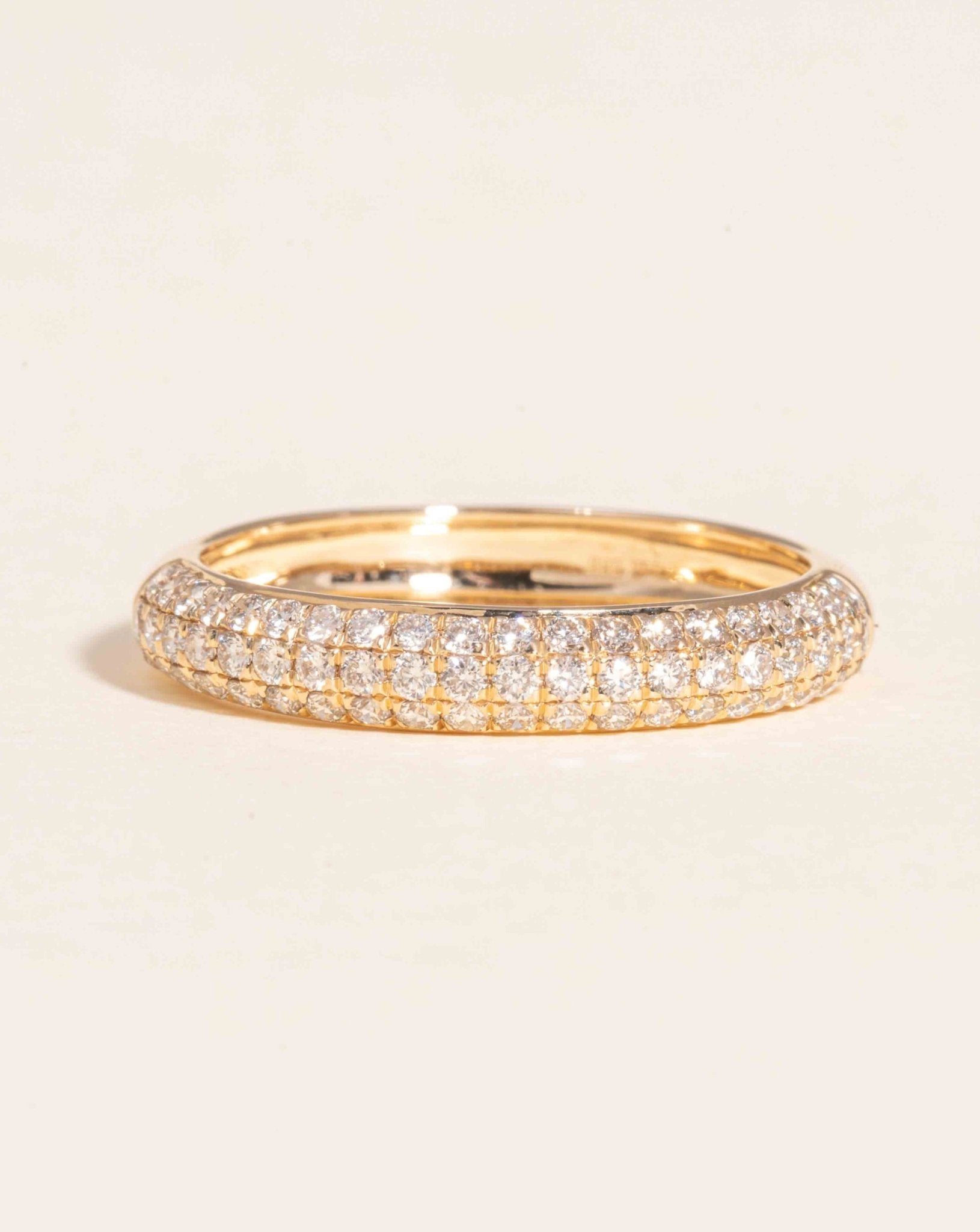 Diamond Bombe Ring - Sparkle Society