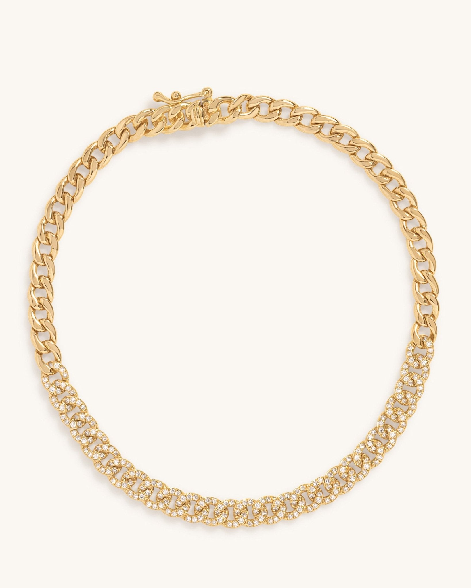 Diamond Cuban Link Bracelet - Sparkle Society