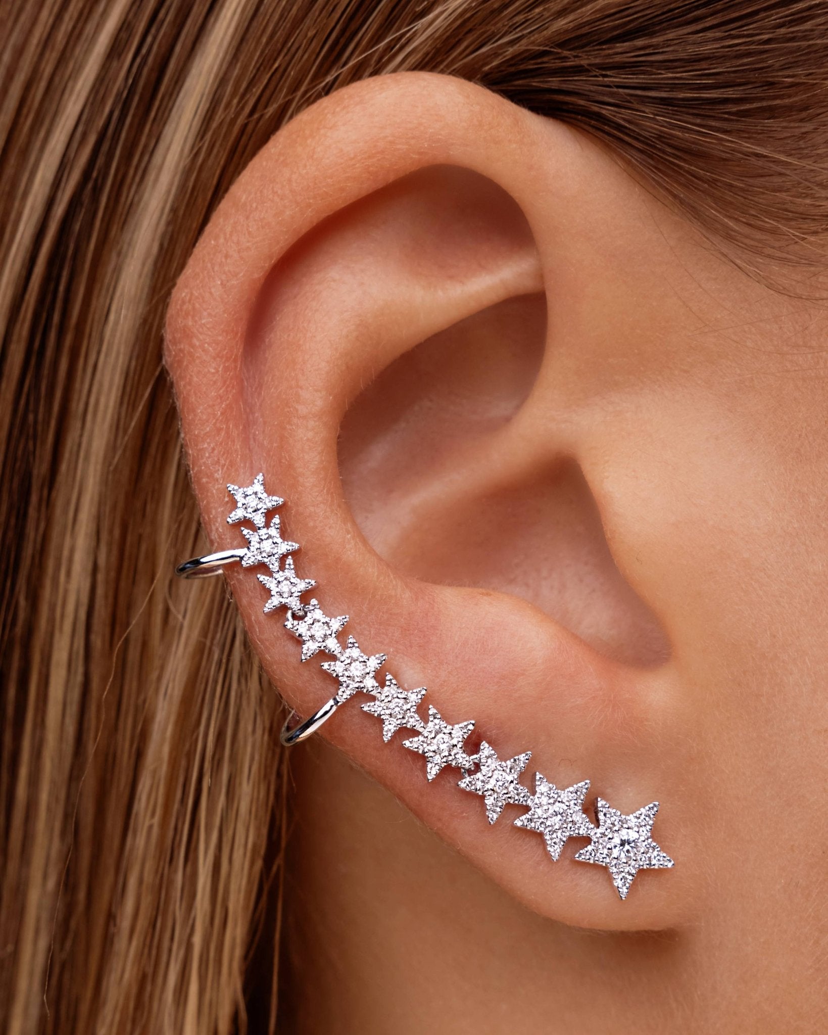 Diamond Star Ear Crawler