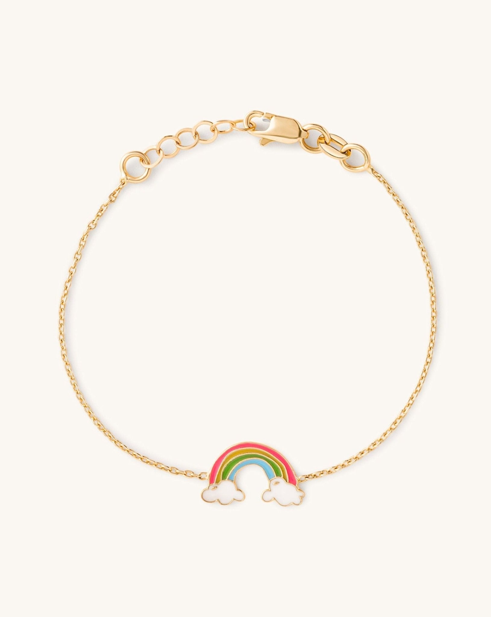 Enamel Rainbow Bracelet - Sparkle Society
