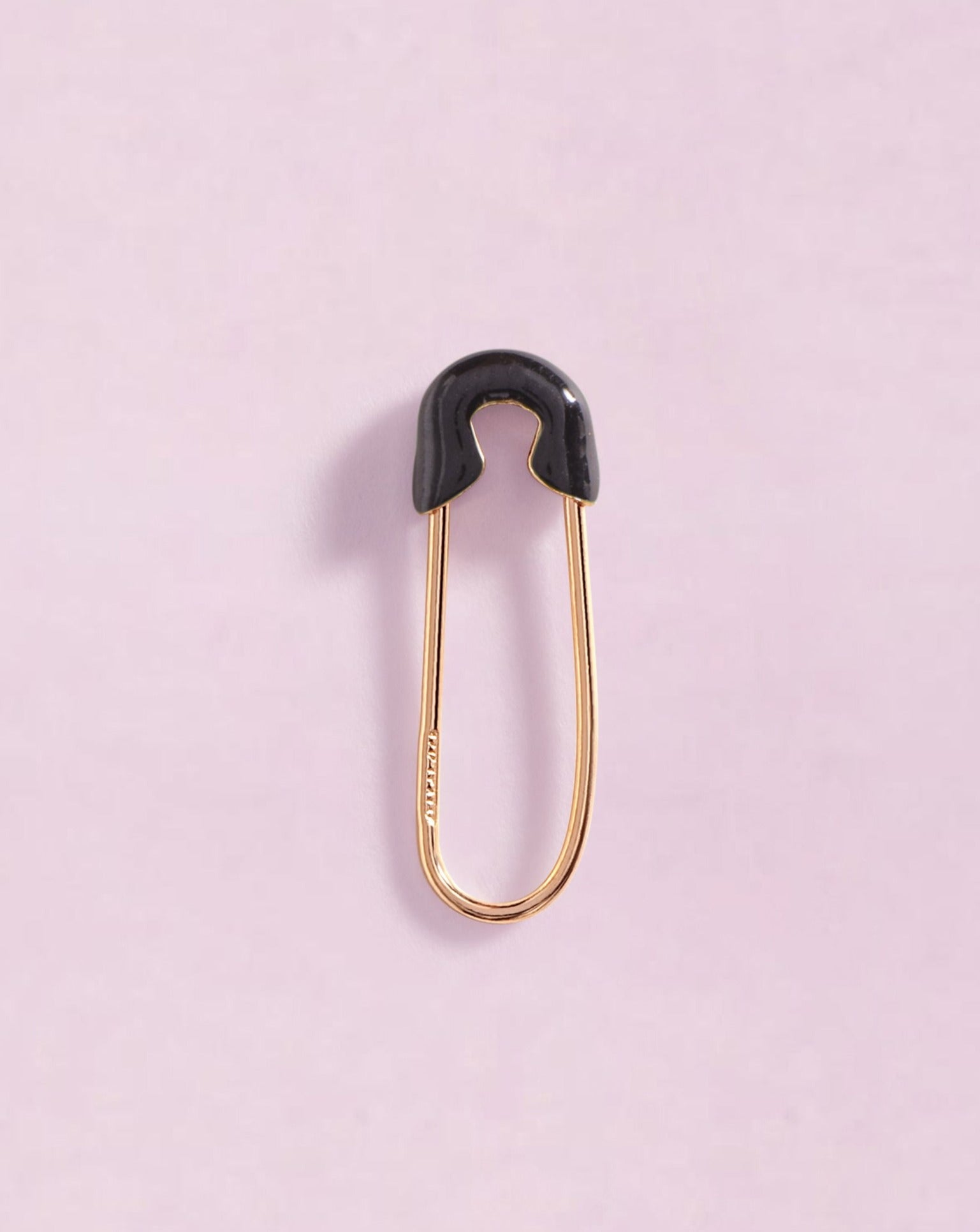 Enamel Safety Pin Earrings - Sparkle Society