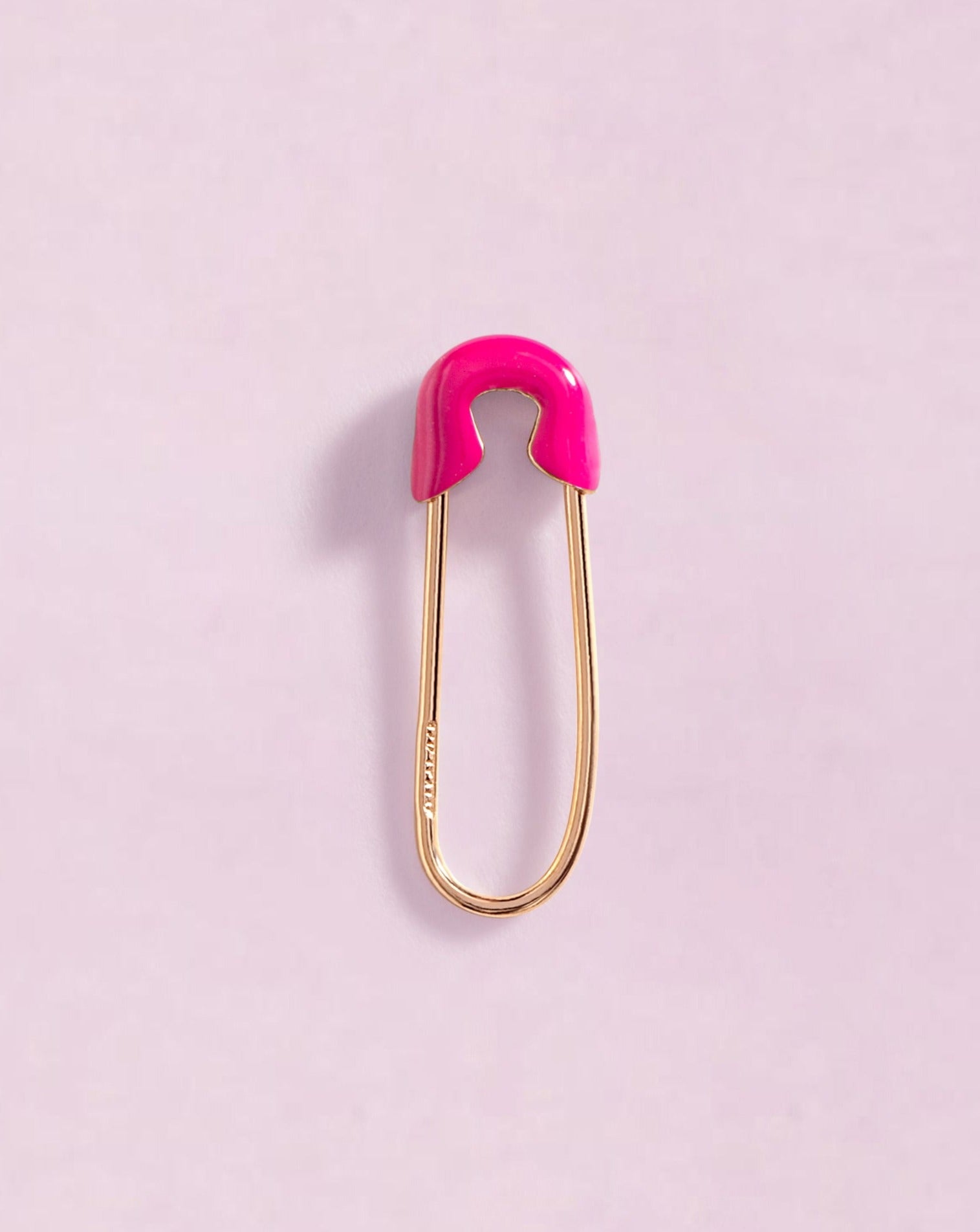 Enamel Safety Pin Earrings - Sparkle Society