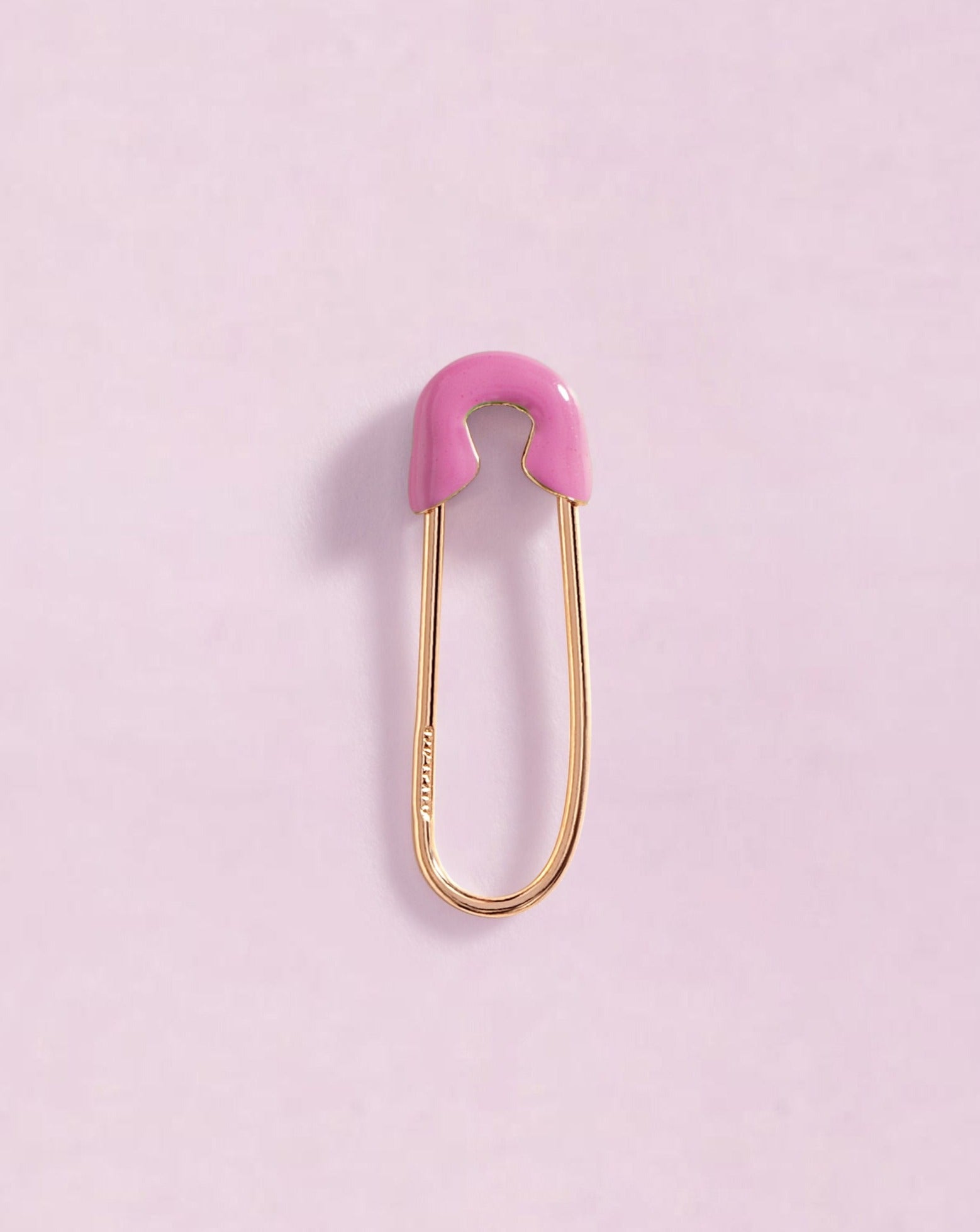 Enamel Safety Pin Earrings - Sparkle Society