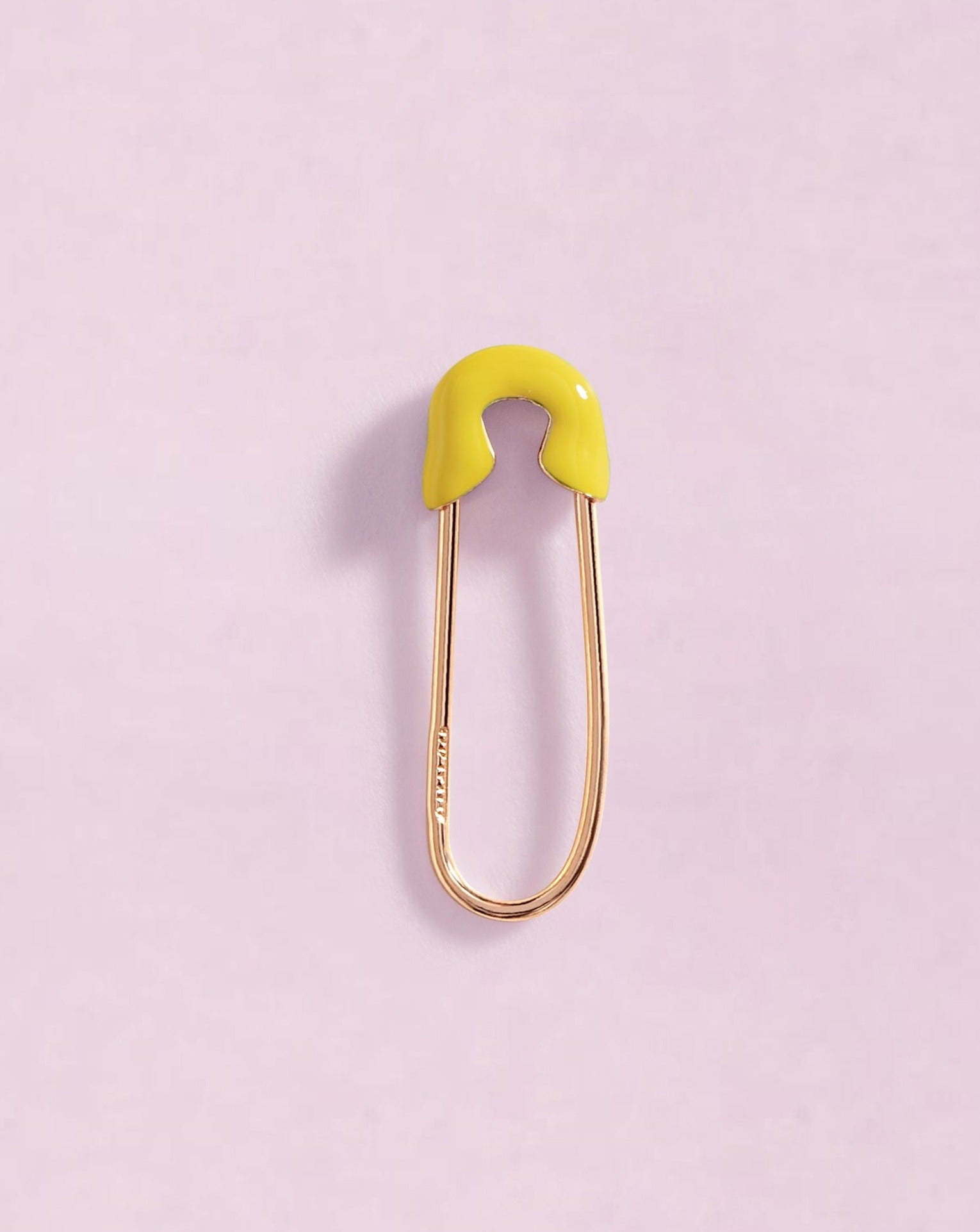 Enamel Safety Pin Earrings - Sparkle Society