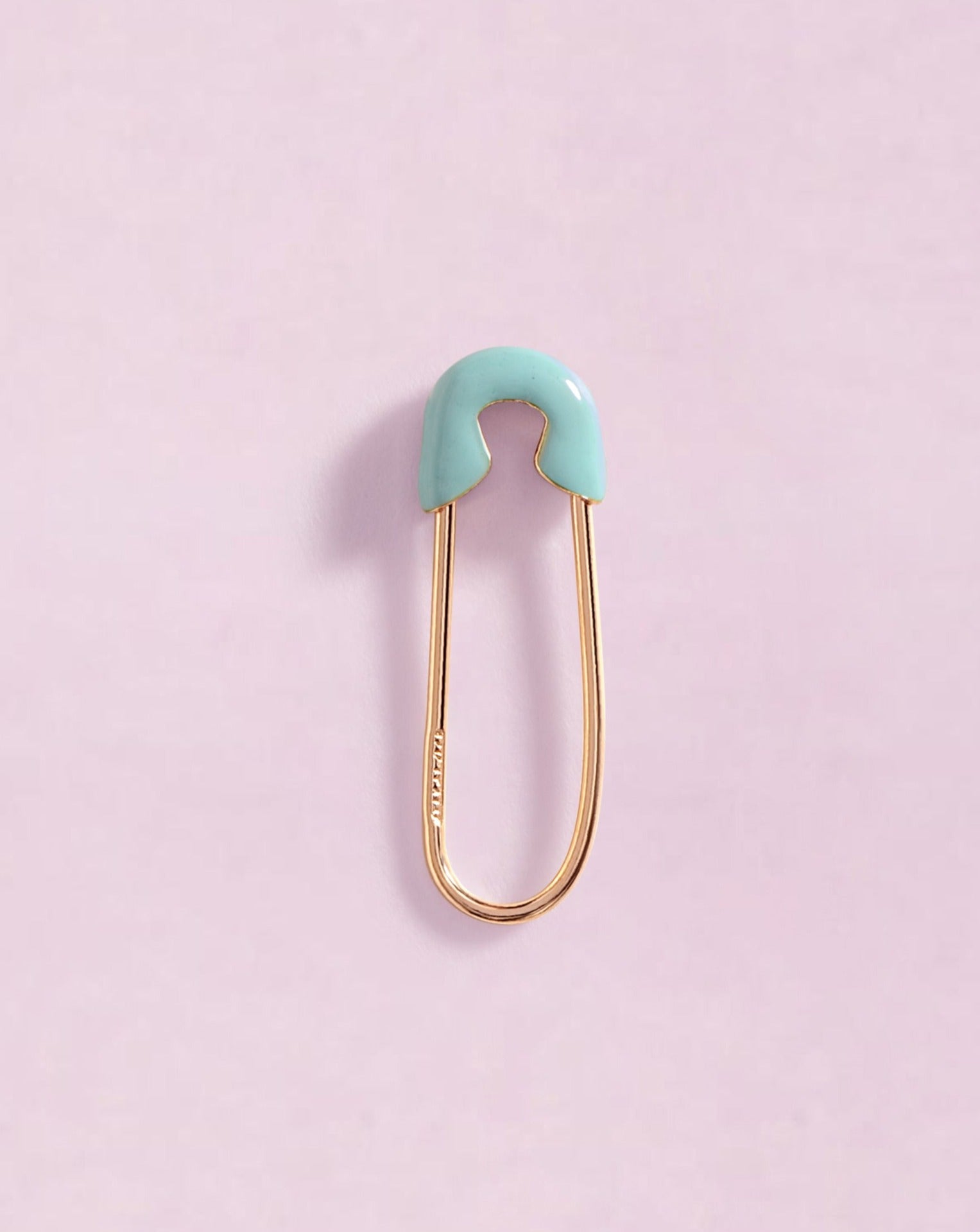 Enamel Safety Pin Earrings - Sparkle Society