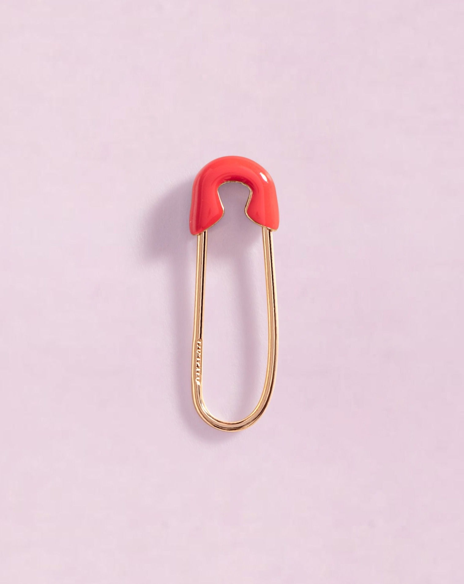 Enamel Safety Pin Earrings - Sparkle Society