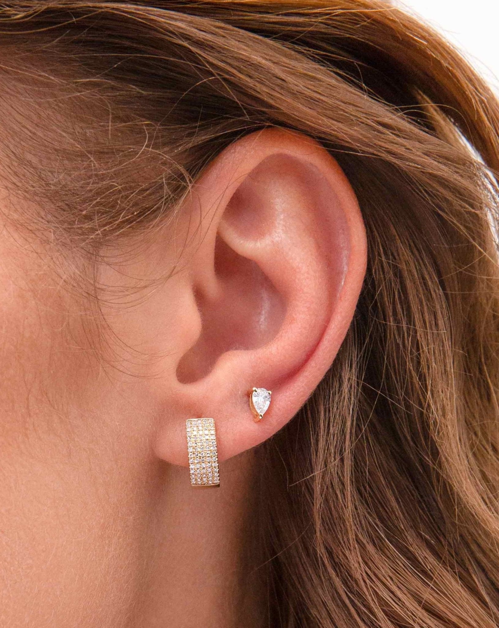 Fancy Shape Diamond Studs - Sparkle Society