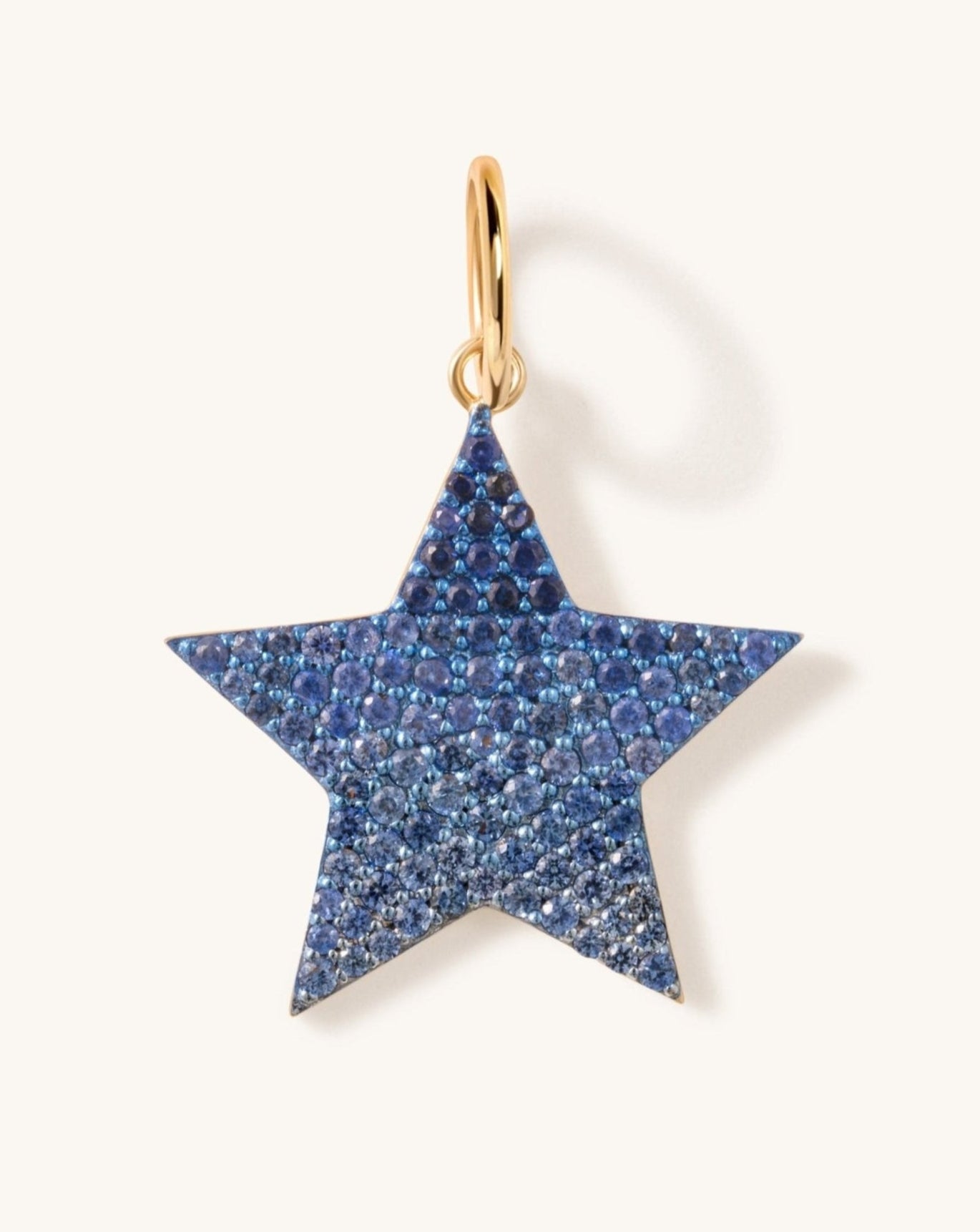 Gemstone Star Necklace Charm - Sparkle Society