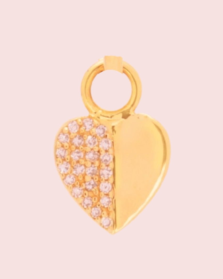 Mini Heart Earring Charm - Sparkle Society