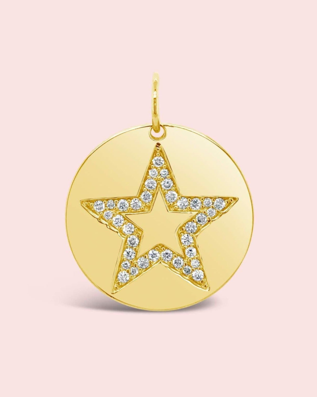 Pave Star Necklace Charm - Sparkle Society