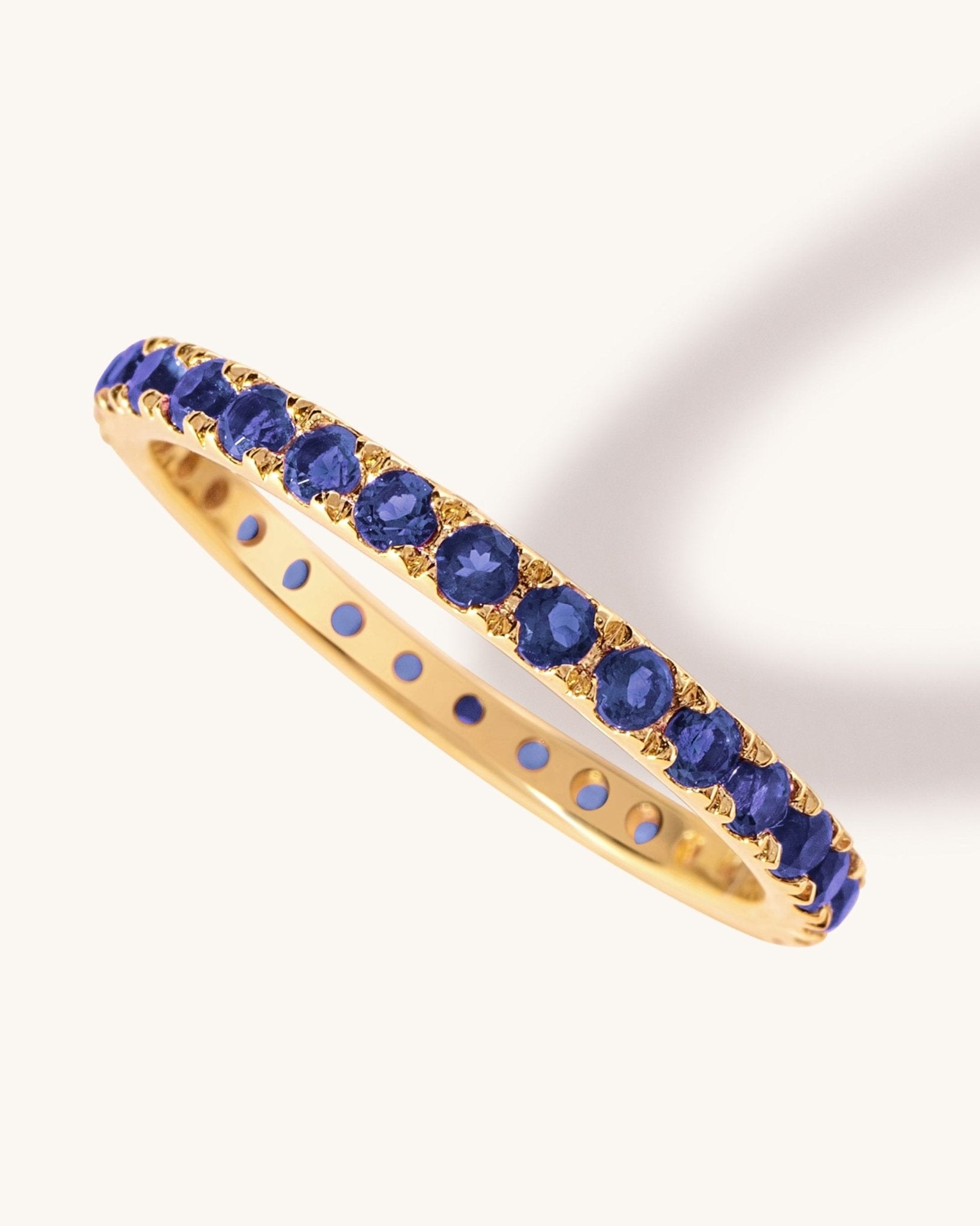 Perfect Gemstone Eternity Band Ring - Sparkle Society