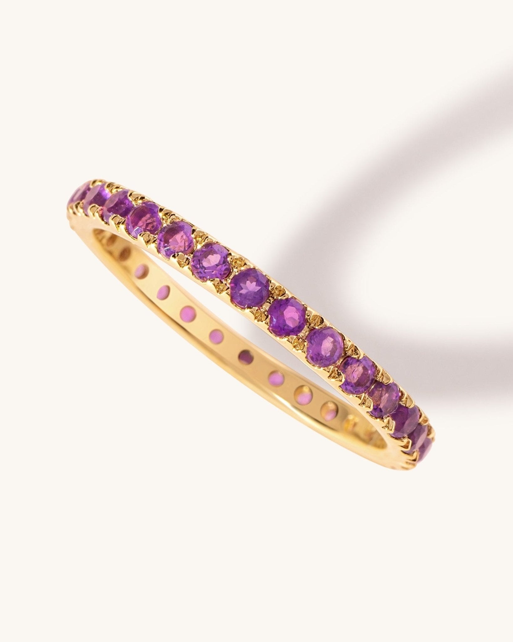 Perfect Gemstone Eternity Band Ring - Sparkle Society