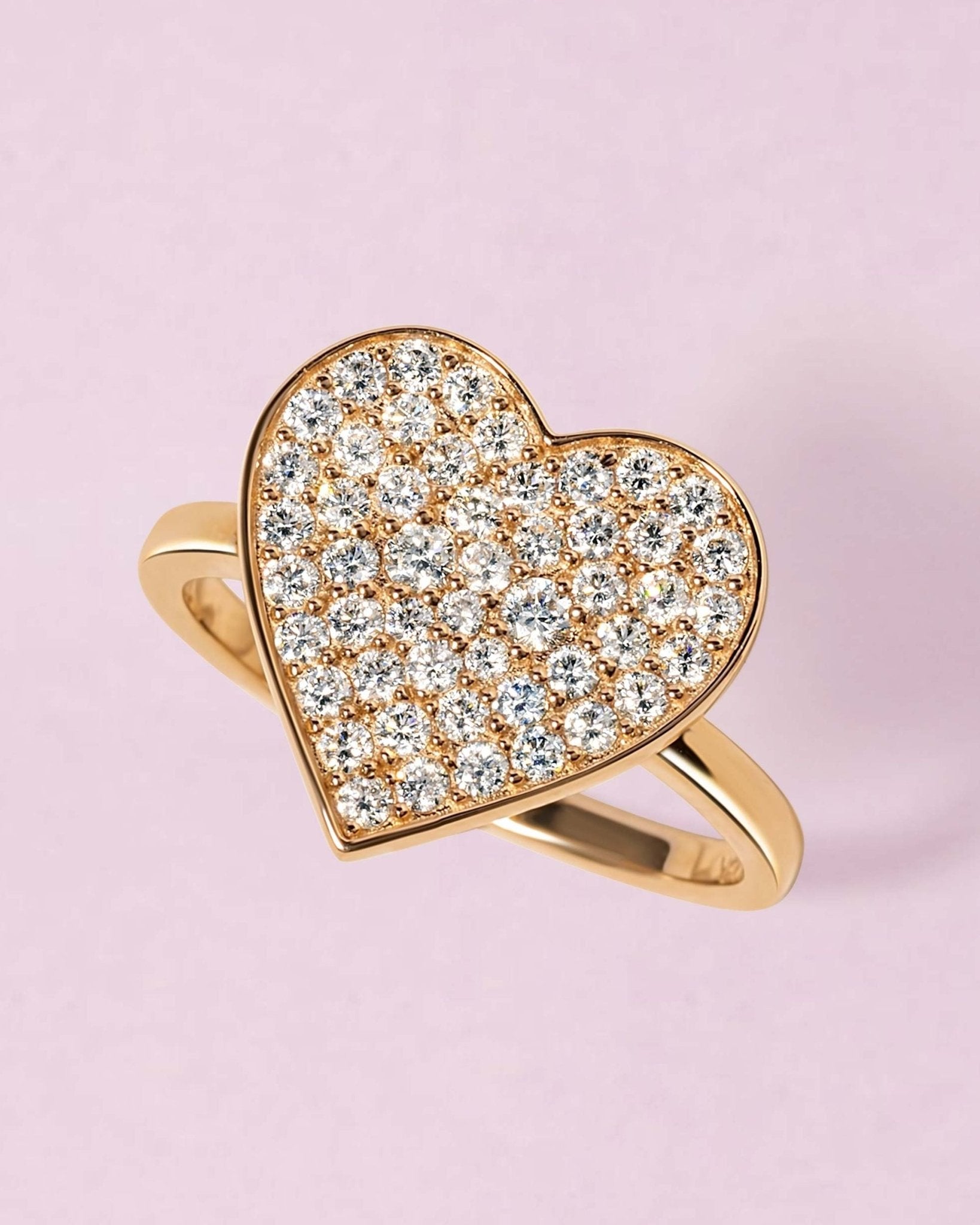 Statement Heart Ring - Sparkle Society