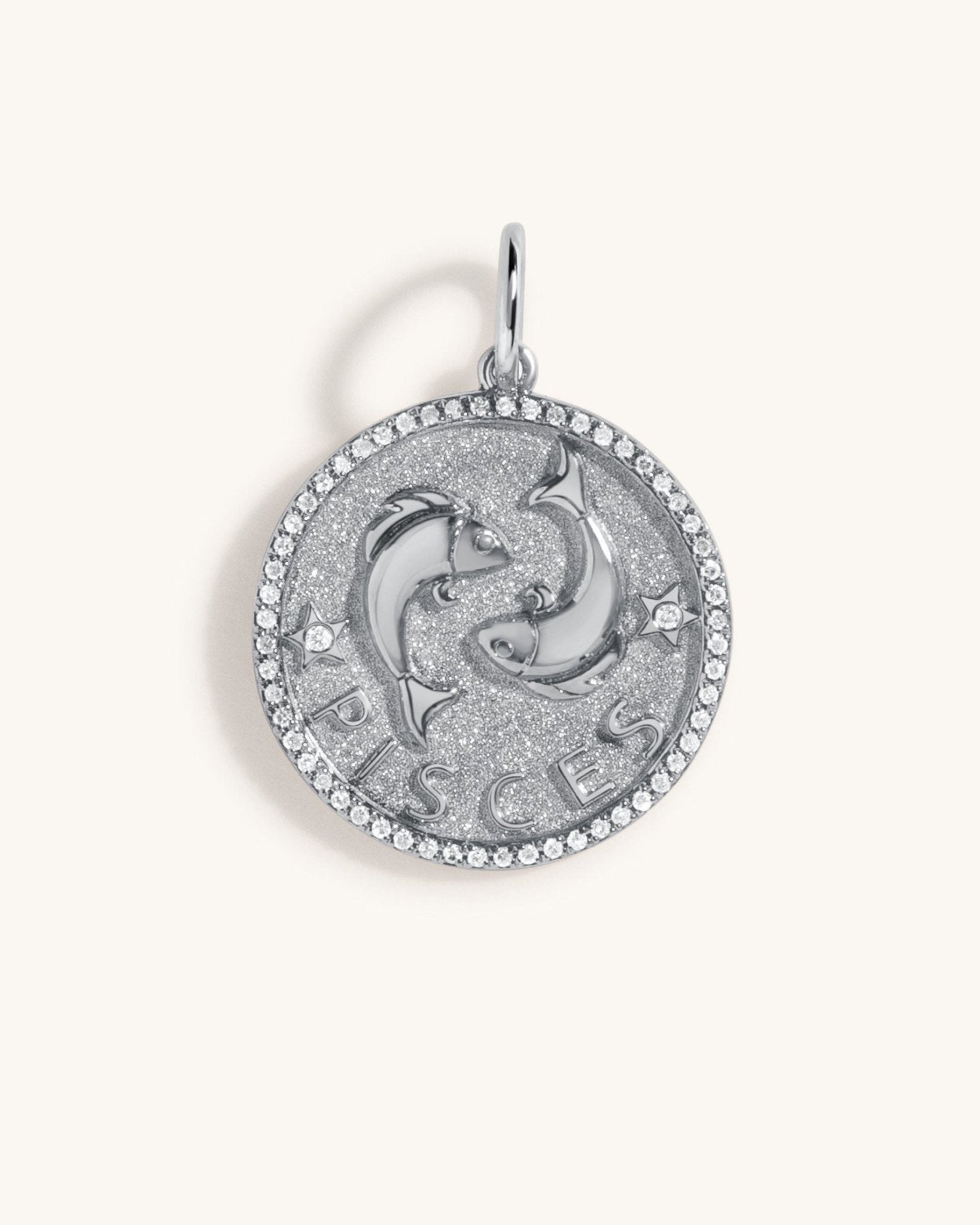 Zodiac Necklace Charm - Sparkle Society