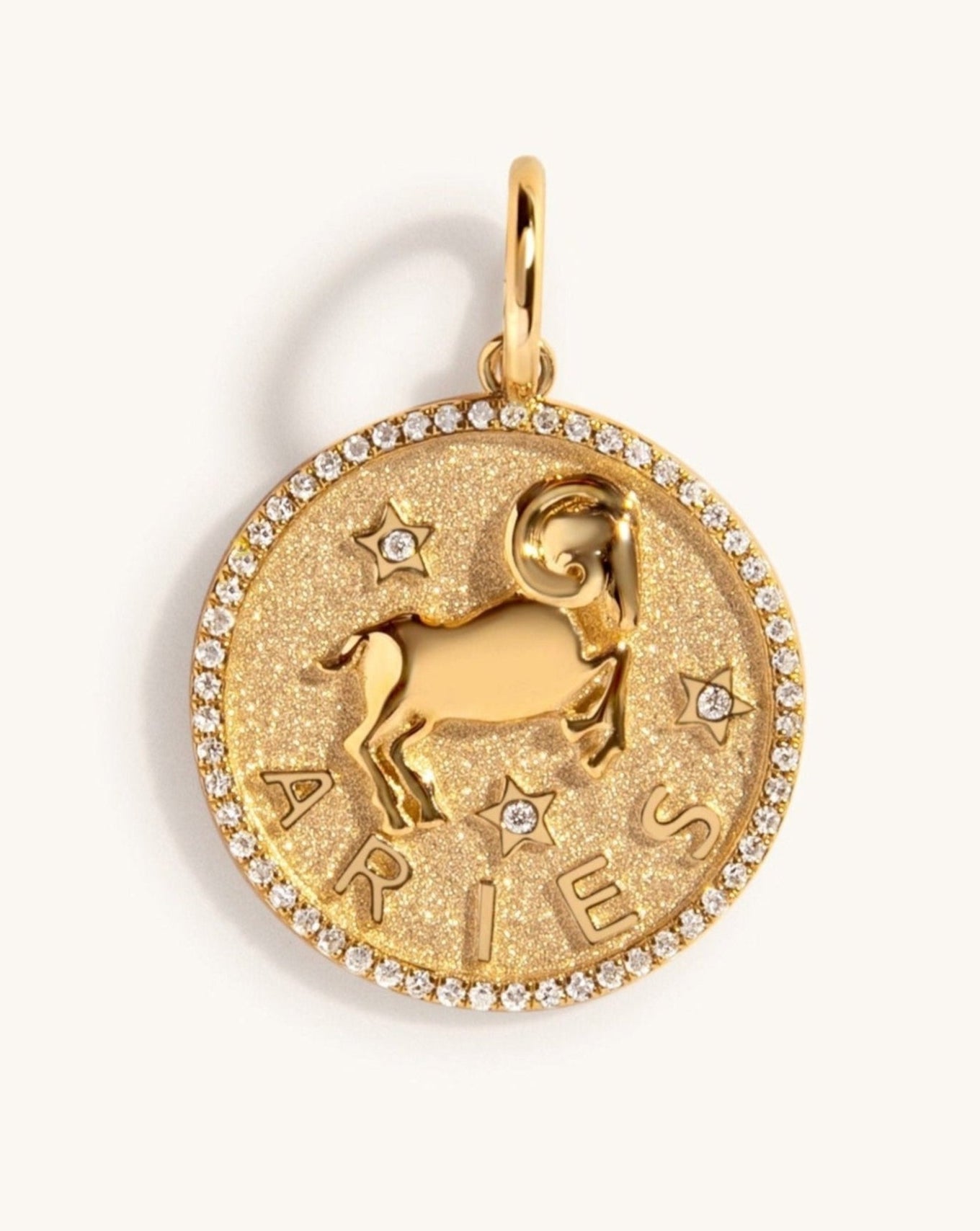 Zodiac Necklace Charm - Sparkle Society