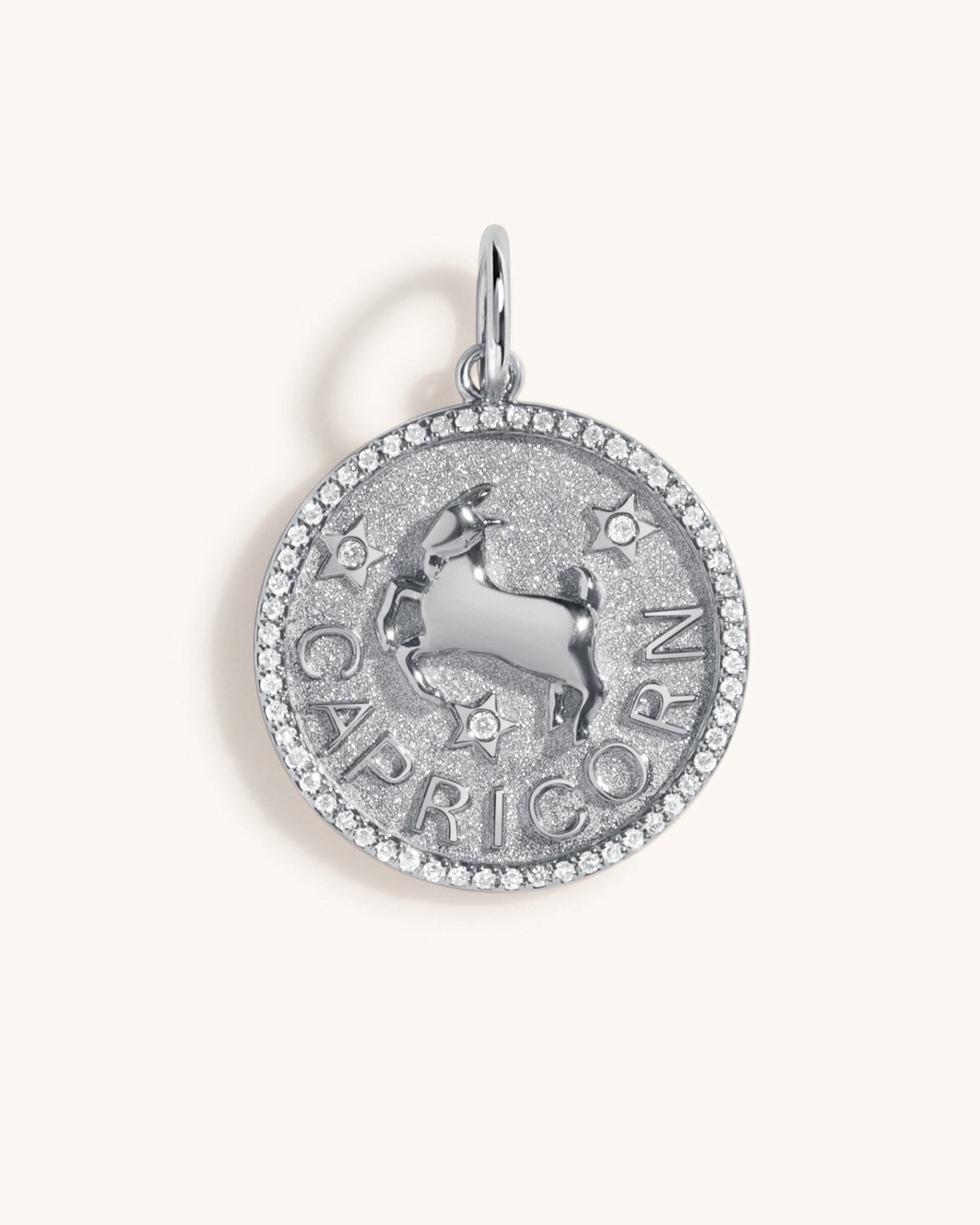 Zodiac Necklace Charm - Sparkle Society