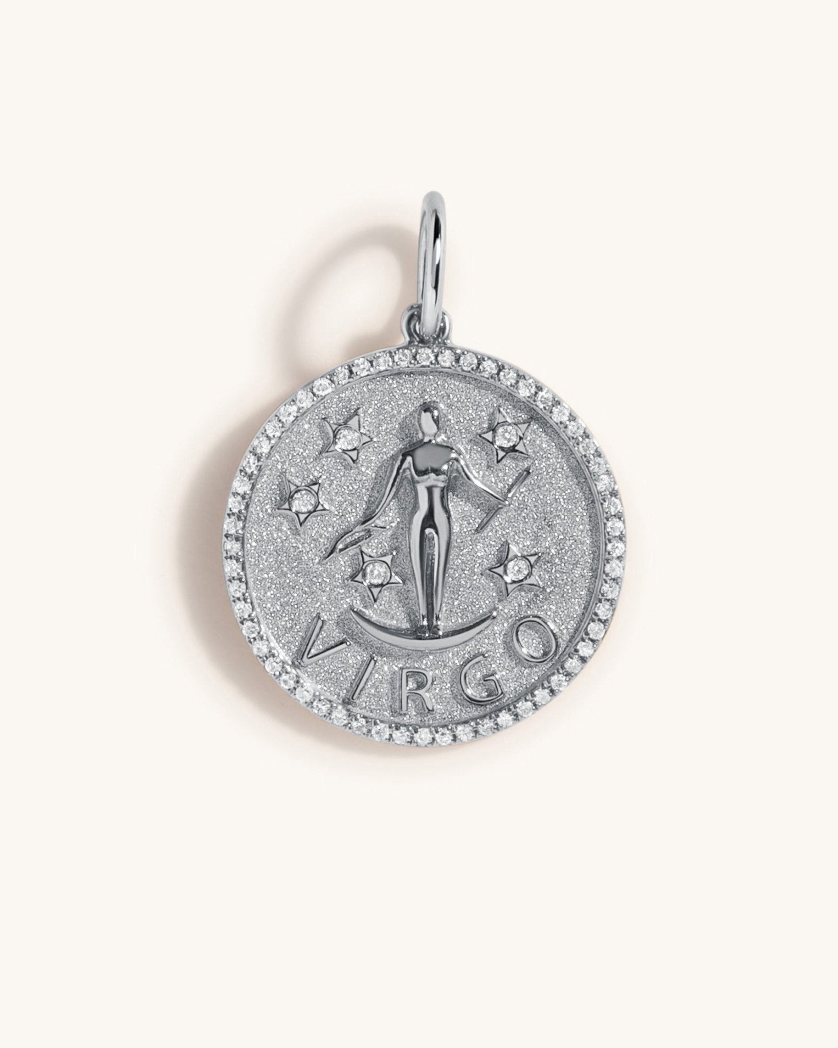 Zodiac Necklace Charm - Sparkle Society