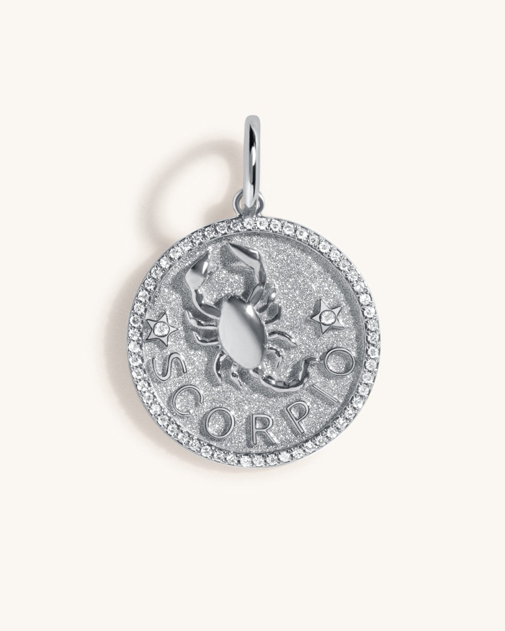 Zodiac Necklace Charm - Sparkle Society