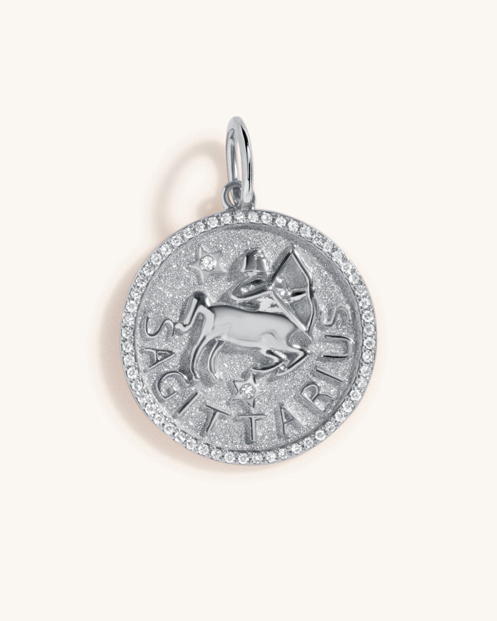 Zodiac Necklace Charm - Sparkle Society