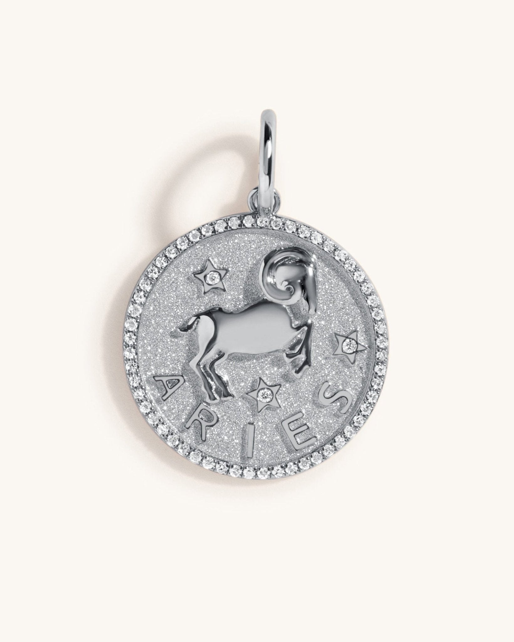 Zodiac Necklace Charm - Sparkle Society