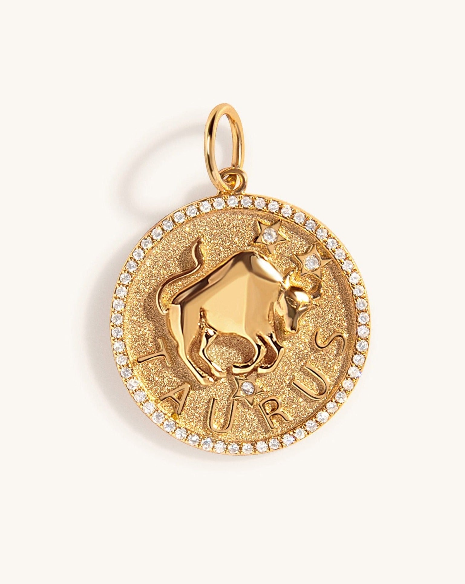 Zodiac Necklace Charm - Sparkle Society