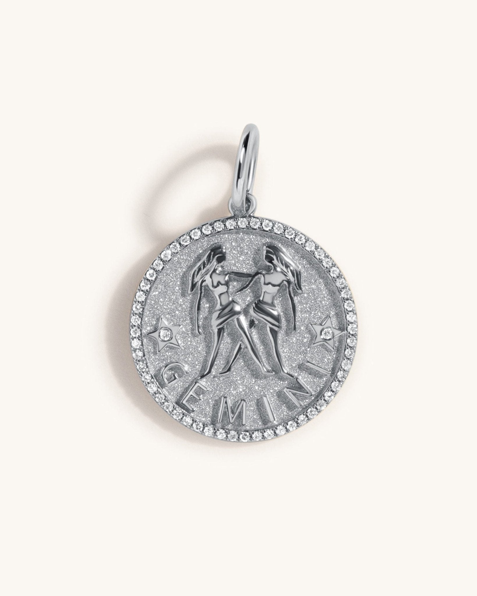 Zodiac Necklace Charm - Sparkle Society