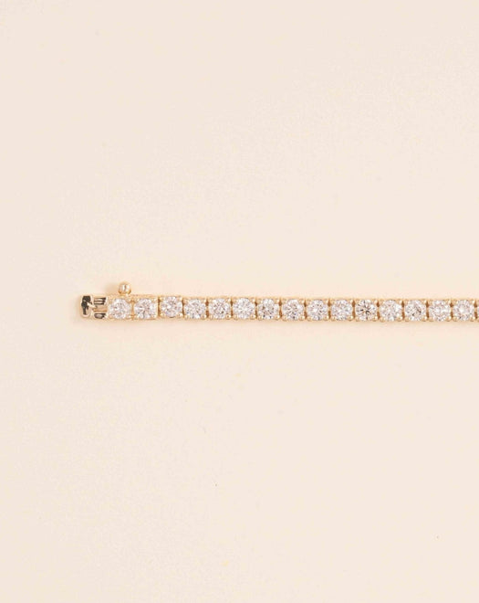 3.5ct Diamond Prong Tennis Bracelet - Sparkle Society