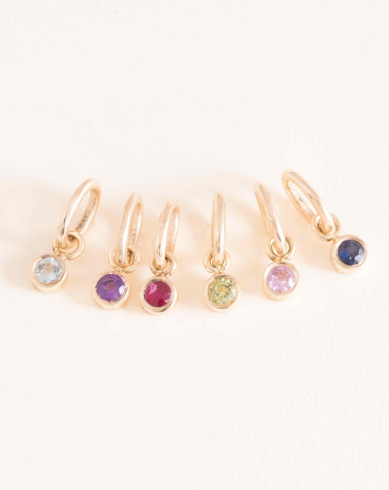 Gemstone Bezel Charm - Sparkle Society