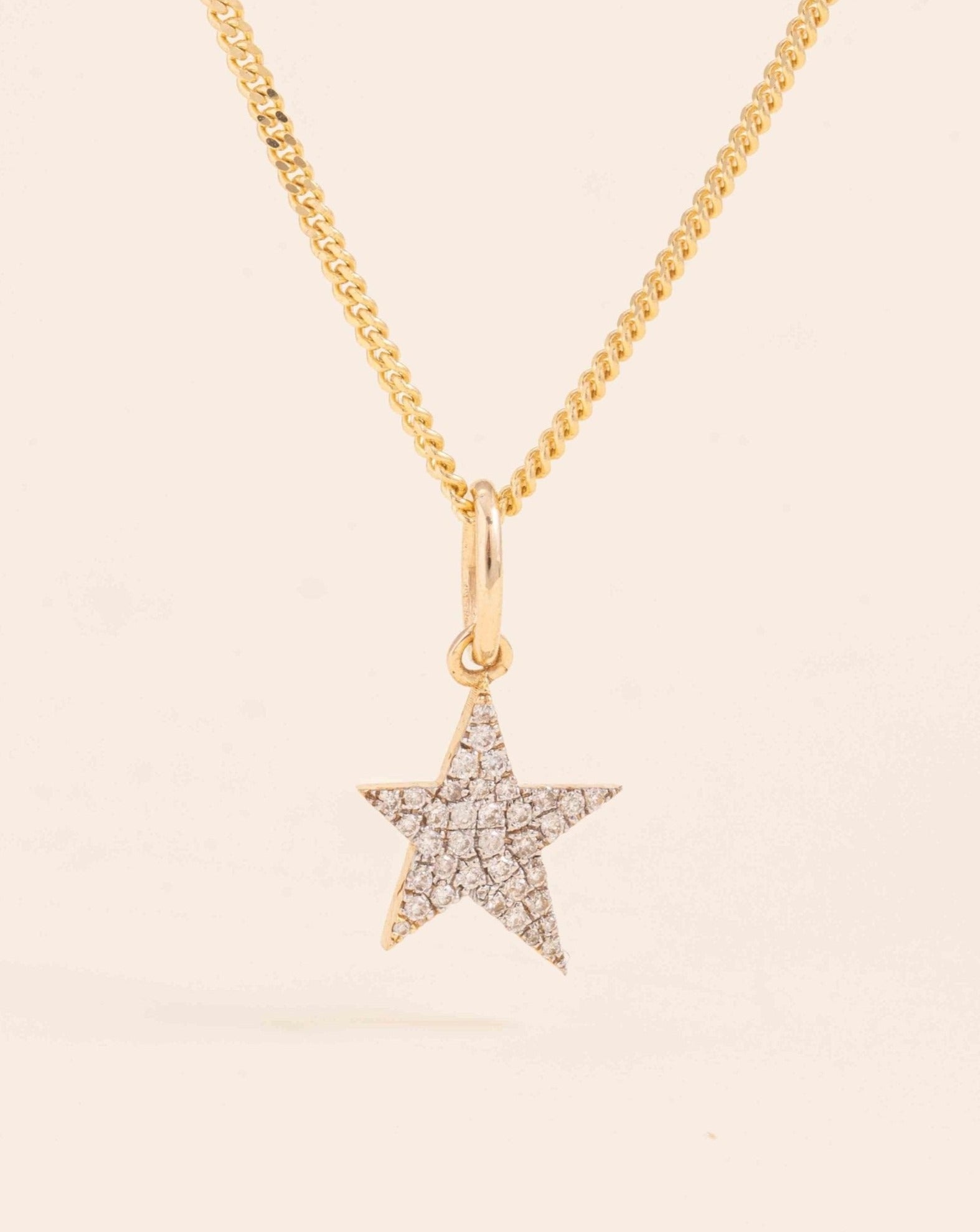 Mini Diamond Shooting Star Charm - Sparkle Society